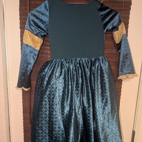 Disney Store Castle Collection Brave Princess Merida Costume Dress Girls 5/6 - Picture 4 of 8